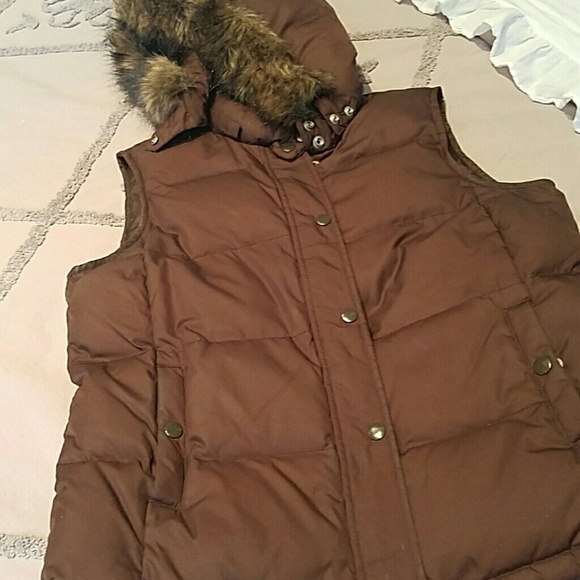 💥SALE💥 Ladies Gap Down Vest Size M - Picture 2 of 8